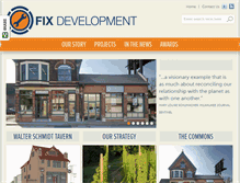 Tablet Screenshot of fixdevelopment.com